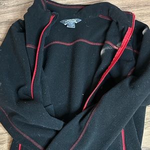 Black fleece jacket. Fleece jacket. Black fleece. Fleece. Women’s fleece. Jacket